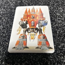 Imperator Titan Standee/Art Card. Epic 40k Space Marine. 1991.