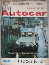 Autocar magazine 25 March 1966