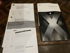 PowerBook G4 12 Inch Manual lot, Tiger Mac, see photos of manuals