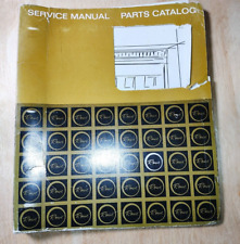 ROWE VENDING MACHINE MODEL TWENTY 700. SERVICE AND PARTS MANUAL. USED