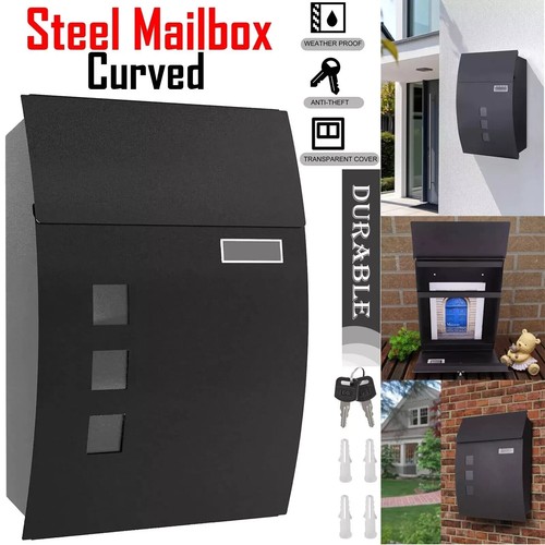 Wall mounted letter post box - letter,