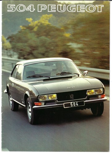 Peugeot 504 coupe - peugeot, v6