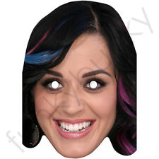 Katy Perry Celebrity Card Face Mask - Ready To Wear - Fancy Dress
