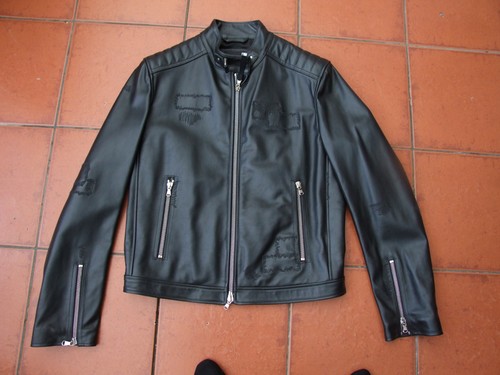 Diesel black gold leather - diesel,