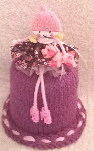 Knitted toilet roll - roll, cover