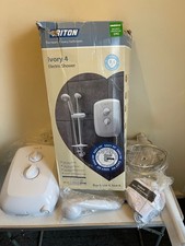 Triton Ivory 4 Electric Shower 9.5kW white finish
