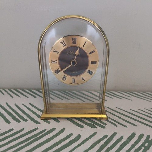 Westclox quartz brass glass - &,