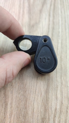10x loupe magnifier from - , the