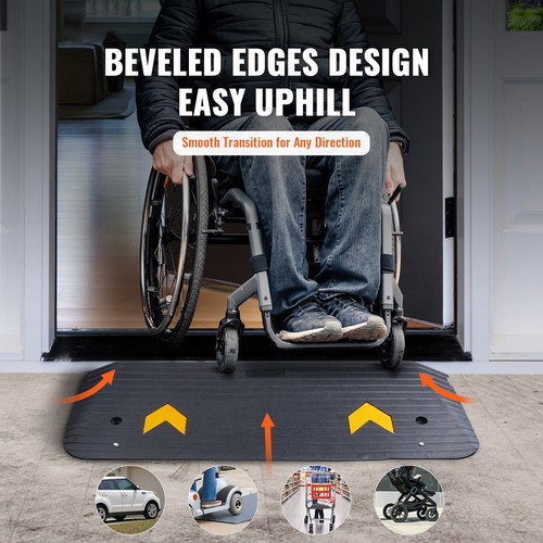 Rubber threshold ramp rise - threshold,