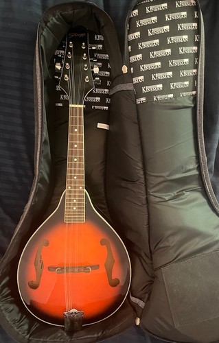Stagg sunburst mandolin with - mandolin,