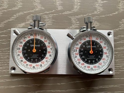 Swiss gallenkamp stopwatch set - gallenkamp,