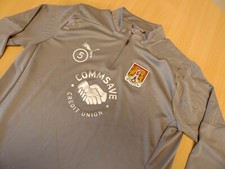 NORTHAMPTON TOWN FC | 5 | JON GUTHRIE | 1/4 ZIP TRAINING TOP 2024-2025 | Size L