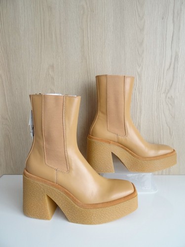 Zara sand leather - zara, heel