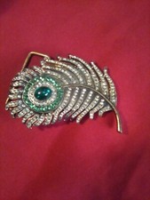 Peacock Feather Rhinestones
