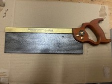 Vintage 14” 13tpi W Tyzack Sons & Turner Nonpareil No 120 Brass Backed Tenon Saw