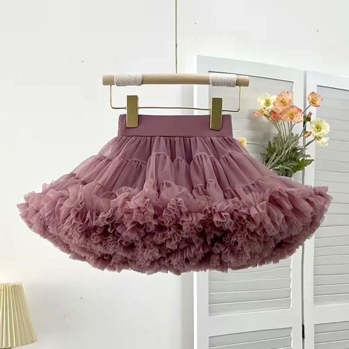 Butiqe girls purple tulle tutu - butiqe,