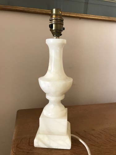 Vintage alabaster table - vintage,