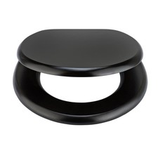Black Wooden Toilet Seat Soft