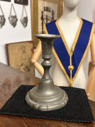 Antique single pewter - antique,