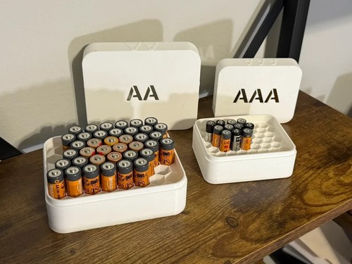 Batteries storage box for - for, aa