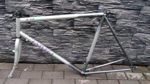 Steel frame set univega - steel,