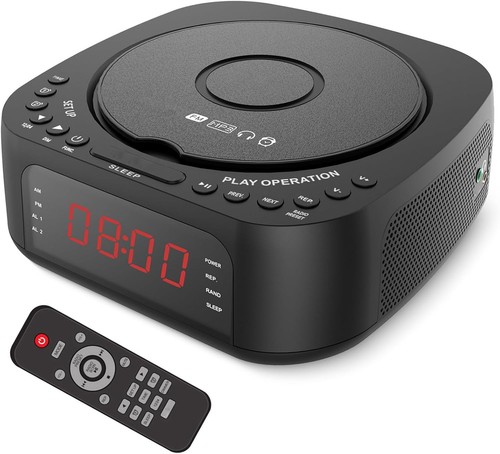 Player alarm clock - cd,