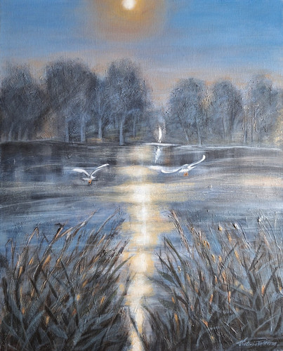 Original one off - one, acrylic