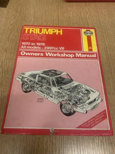 Triumph stag haynes workshop - stag,