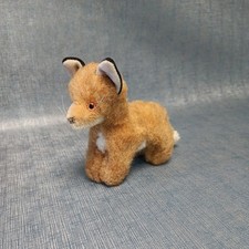 Vintage Stuffed Fox Cub Toy