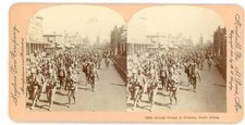 Boer War BRITISH TROOPS IN