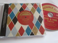 She & Him – Thieves Promo Double Six – DS029CDP CD Single