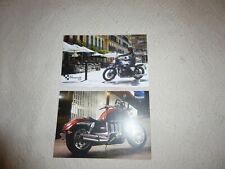 TRIUMPH ROCKET 111 BONNEVILLE T214 BROCHURE CARDS SMALL