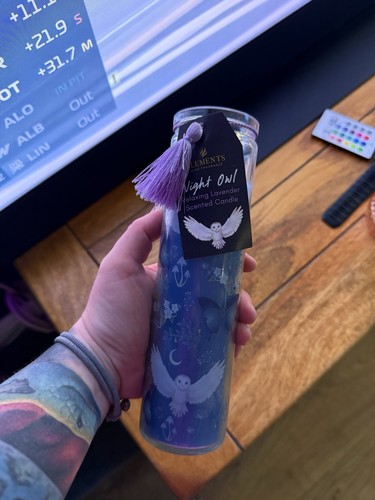 Night owl lavender tube - night,