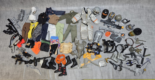 Joblot action man clothes - of,