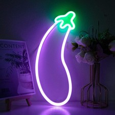 USB/Battery LED Neon Sign Lights Xmas Wedding Party Kids Room Night Lamp UK