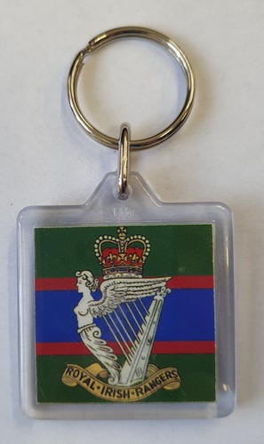 Acrylic military key ring - military,