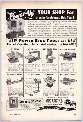 1948 atlas power king - 1948,