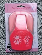 Dovecraft Decoupage Punch Puppies Dog Craft Tool Cardmaking Scrapbooking Paper