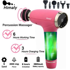 LCD Therapy Massage Gun