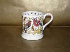 emma bridgewater chaffinches " good gardening " Half Pint Mug