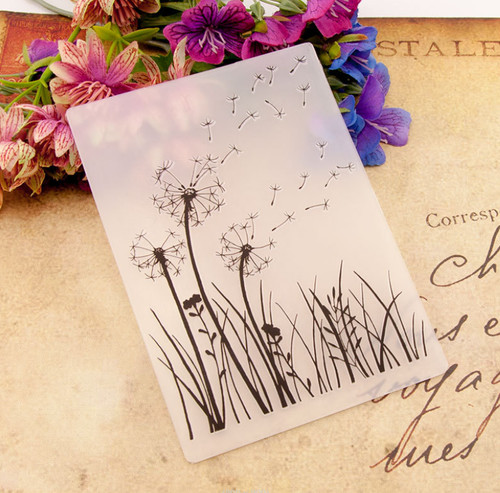 Plastic embossing folder - embossing,