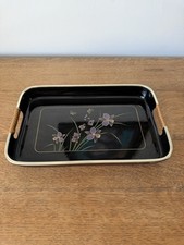 Vintage Japanese Black Lacquer