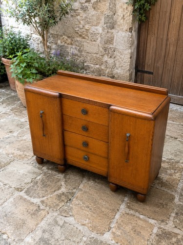 Antique oak art - art, deco