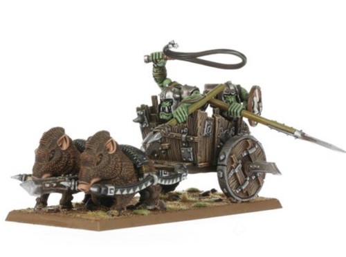 Boar chariot orc goblin - &,