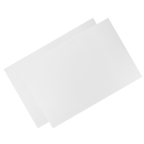 Pack 12 3mm corrugated - 12",