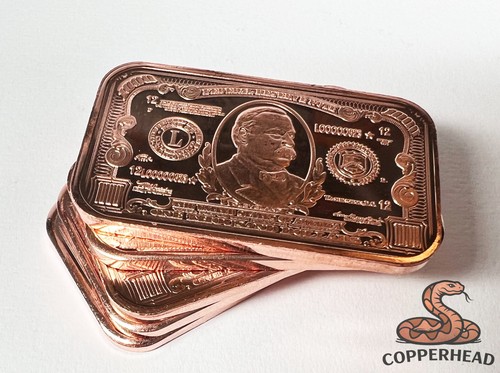 1oz 999 solid - .999, copper
