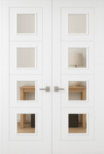 Masonite White Primed Ladder