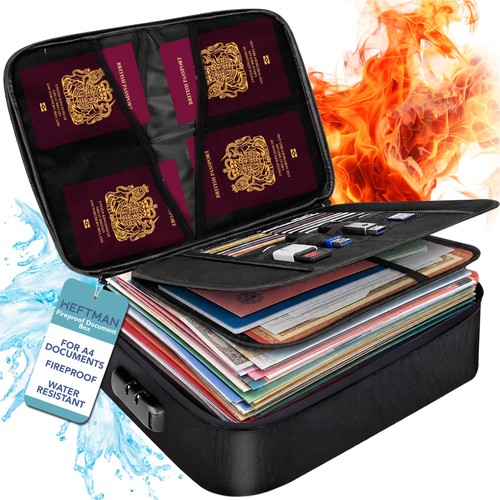 Heftman fireproof document box - fireproof,