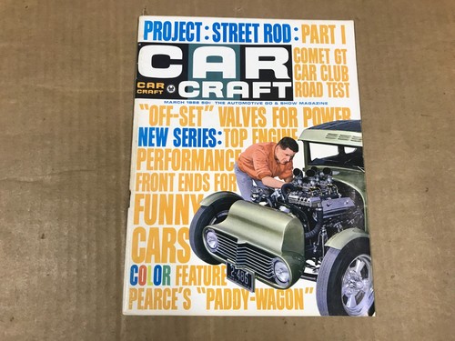 Vintage car craft magazine - car,