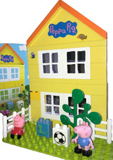 Peppa Pig "Non Duplo" house, George/dinosaur/football/Toddlers bricks boys girls